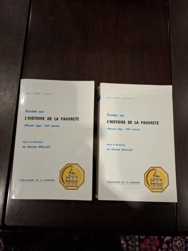 Etudes sur L'Histoire de la Pauvrete | Michel Mollat |  1974 | Druk onbekend | ISBN