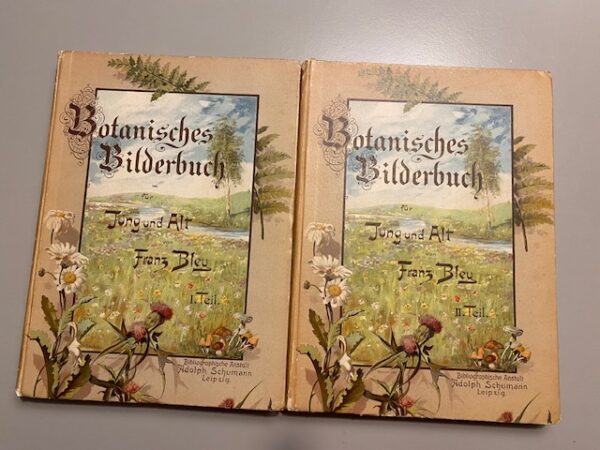 Kavel 2 delen: Botanisches Bilderbuch für Jung und Alt | Frans Bleu | 1910 | Bibliographische Anstalt Adolph Schumann Leipzig