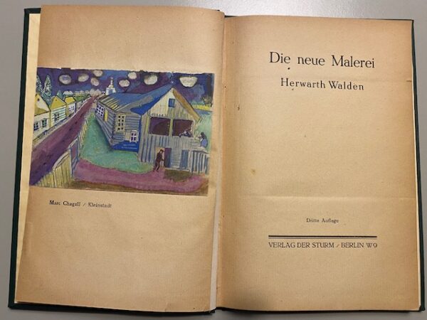 Die neue Malerei | Herwarth Walden | 1919, 3e editie | Verlag der Sturm