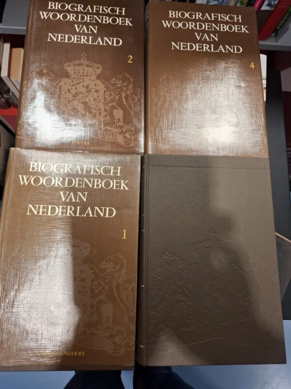 Biografisch woordenboek van Nederland | Ivo Schoffer | 1979 | 1985 | 1989 | 1994 | druk onbekend | Martinus Nijhoff, Elsevier, RGP | geen ISBN