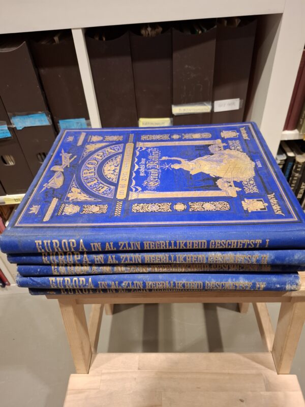 Europa in al zyn heerlykheid geschetst | Gerard Keller | 1880 | druk onbekend | D. Bolle Rotterdam | geen ISBN