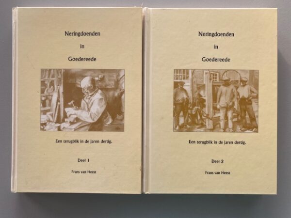 Kavel, 2 delen | Neringdoenden in Goedereede, een terugblik in de jaren dertig, deel 1 en 2 | Frans van Heest | Uitg. C. van Koppen B.V.