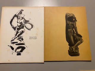 Kavel, 2 boekjes | 1. Georg Kolbe Zeichnungen; 2. Georg Kolbe zum Gedächtnis